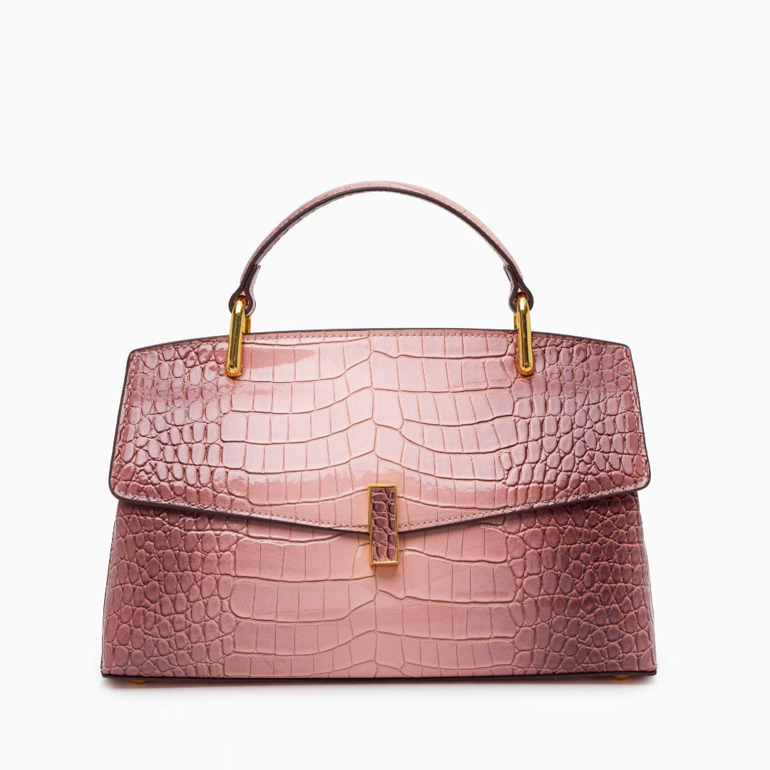 Maria Poznań™ - WIKTORIA | Elegancka torebka z fakturą krokodyla