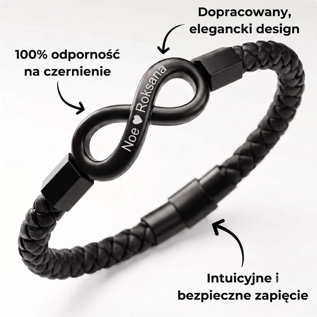 Personalizowana bransoletka „Do mojego męża”