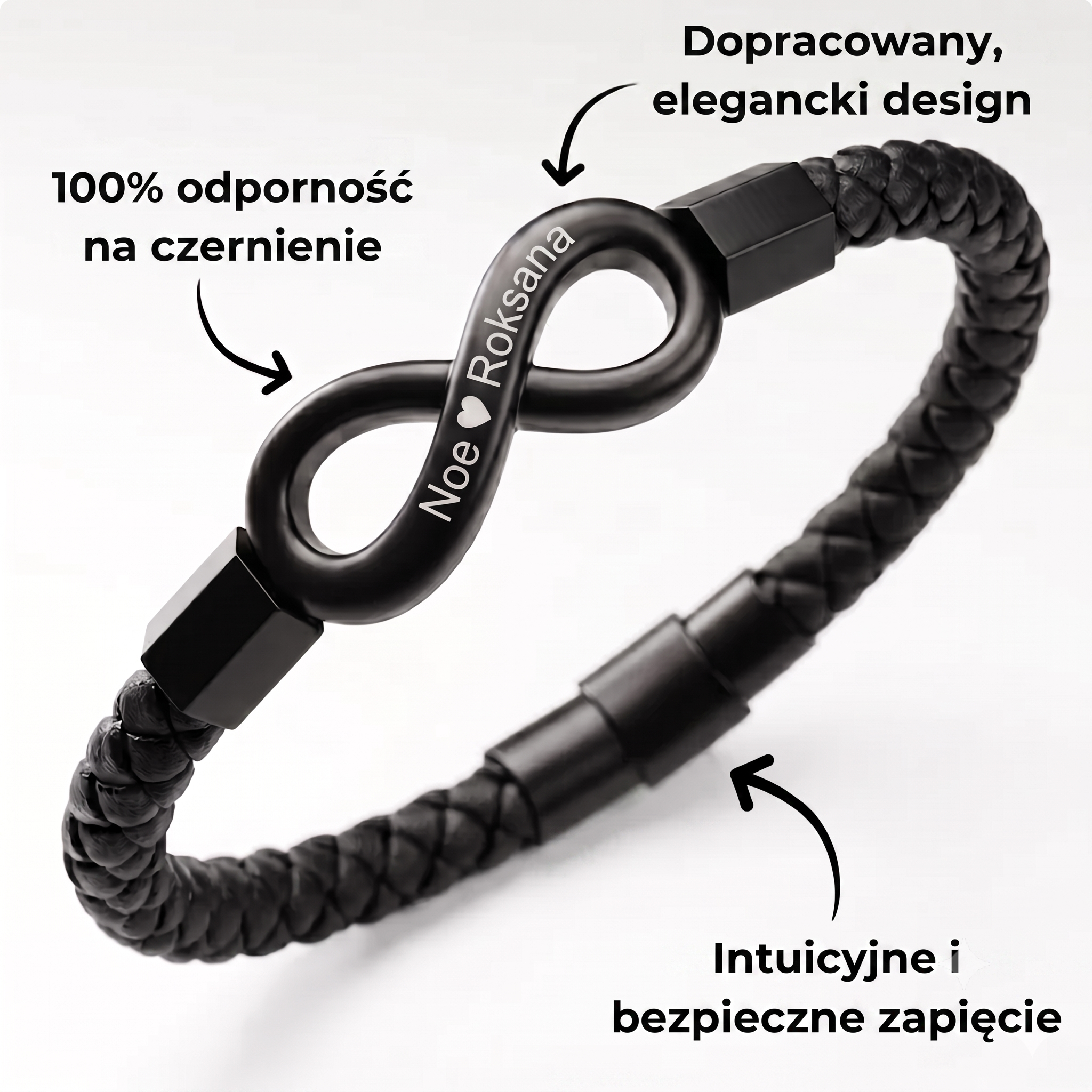 Personalizowana bransoletka „Do mojego męża”