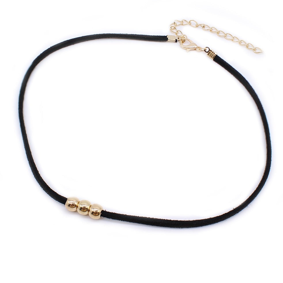 Maria Poznań™ - Naszyjnik typu choker z koralikami